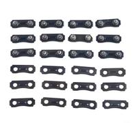 Confezione da 12 maglie per riparazione catena per motosega, resistenti, calibro 3/8 LP .050, con cinghie di fissaggio per una sostituzione efficiente della catena e prestazioni di lunga durata