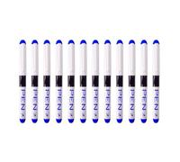 Confezione da 12 penne stilografiche colorate con punta extra fine da 0, 38 mm, inchiostri liquidi per esercizi scrittura precisa e set inchiostri liquidi per esercitazioni scrittura a mano