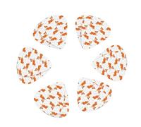 Confezione da 12 plettri per chitarra con simpatico cane Corgi Funny_F, accessori per basso elettrico e acustico, include plettri sottili e medi pesanti, con scatola portaoggetti