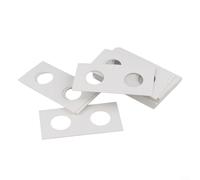 Confezione da 12 porta monete in cartone per organizzare la tua collezione di monete in modo sicuro (33 mm)