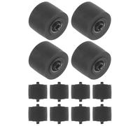 Confezione da 12 rulli a pressione in gomma per cassette registratori 8,5 x 8 mm, facile installazione