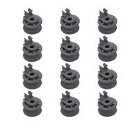 Confezione Da 12 Ruote For Cestello Superiore For Lavastoviglie 4581DD3002A Compatibili Con LG Ldf6920st Ldf6920bb
