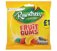 Confezione da 12 sacchetti per gomme da frutta Rowntree, 120 g