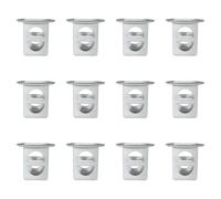 Confezione da 12 scatole per coltivazione di piante in plastica bianca, compatibili con il sistema Gardyn, cubi per coltivazione senza suolo per giardino interno, vassoi di partenza impilabili