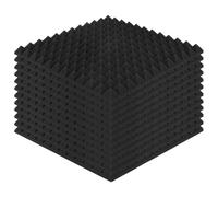 Confezione da 12 un Forma di Piramide Isolamento Acustico Imbottit4823