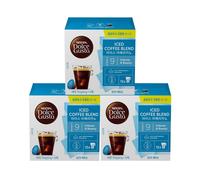 Confezione da 12 x 3 - Caffè compatibile NESCAFE Iced Americano Dark Roast Do...