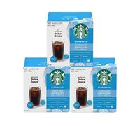 Confezione da 12 x 3 - Caffè compatibile STARBUCKS Iced Americano Dark Roast ...