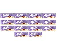 (Confezione da 14) Barrette di Cioccolato al Latte Alpino Bianco Milka...