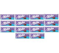 (Confezione da 14) Barrette di cioccolato al latte alpino Milka bubbly 14 x 9...