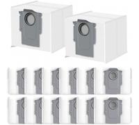 Confezione da 14 sacchetti per la polvere per Roborock S8+ S8 Pro Ultra S7 MaxV Ultra Q7 Max+ Q8 Max+ Q5 Pro+ Q5 Max+ Q10 X5+ S5+ Q7 M5+ L5+