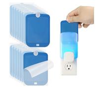 Confezione da 15 cartucce di ricarica compatibili con trappola luminosa per insetti volanti Raid Essentials, cartucce di ricarica extra appiccicose per trappola luminosa per insetti volanti per un