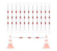 Confezione da 15 coni estensibili da 1,25 a 2,13 m, coni estensibili per dispositivi mobili e temporanei nella costruzione di strade (B/6 pezzi)