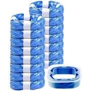 Confezione da 15 contenitori di ricarica per pannolini, 4,5 m, compatibili con AngelCare, Tommee Tippee, Litter Locker, Litty Cat, con cassetta di ricarica (quadrata)