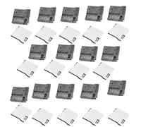 Confezione da 15 prese per slot per scheda SD, connettore per montaggio su PCB, caricato a molla, push push e micro SD, Transflash per scheda di memoria