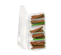 Confezione da 15 schiume per pesca a mosca corpo leggero multicolore schiume galleggianti ragni accessori per la pesca stimolatore mosca secca legatura fornitura