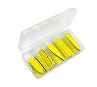 Confezione da 15 schiume per pesca a mosca corpo leggero multicolore schiume galleggianti ragni accessori per la pesca cilindri impermeabilizzati per legare la mosca