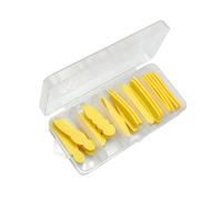 Confezione da 15 schiume per pesca a mosca corpo leggero multicolore schiume galleggianti ragni accessori per la pesca stimolatore mosca secca legatura fornitura