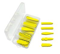 Confezione da 15 schiume per pesca a mosca corpo leggero multicolore schiume galleggianti ragni accessori per la pesca stimolatore mosca secca legatura fornitura