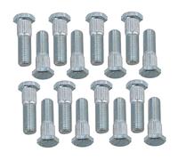 Confezione da 16 borchie ruota UNF da 3/8" per mozzi sospensione rimorchio PC...