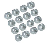 Confezione da 16 dadi conici ruota rimorchio M10 per mozzo sospensione filett...