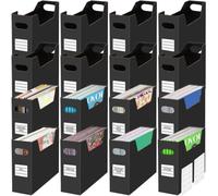 Confezione da 16 organizer per fogli di scrapbooking, con 20 etichette autoadesive, 30,5 x 30,5 cm, può contenere oltre 2000 fogli, organizer per cartoncini, fogli in vinile, fogli di artigianato
