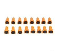 Confezione da 16 panchina per cani in nylon con inserti antiscivolo in EVA per fori per cani da 19 mm e 20 mm, robusti strumenti di bloccaggio resistenti all'usura per banchi da lavoro per la