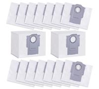Confezione da 16 sacchetti di ricambio per Roborock S8+/ S8 Pro Ultra/ S7 MaxV Ultra/ S7 Pro Ultra/ Q7+/ Q7 Max+/ Q8 Max+/ Q5 Pro+/ Q5+ Vacuum Self-Empty Dock, set di accessori per sacchetti usa e
