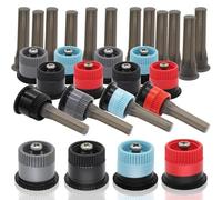 Confezione da 16 testine di ricambio per irrigatore a scomparsa per Hunter, RainBird, ugello di irrigazione regolabile ad alta efficienza, teste per irrigazione da giardino e prato (6AN, 10AN, 15AN,
