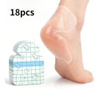 Confezione da 18 cuscinetti elasticizzati morbidi per dei , traspiranti, impermeabili, anti-frizione, protezioni per , cuscinetti anti-vesciche delicati , adatti per secchi e screpolati