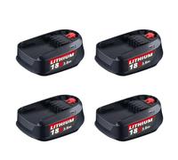 Confezione da 2/4 batterie agli ioni di litio PBA 18 V 3,8 Ah, compatibili con Bosch, mandrini per utensili elettrici a batteria PSB PSR(4pcs)