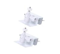 Confezione da 2/4 pratici supporti solari per grondaie, senza foratura, accessori per installazione di luce solare, in lega di alluminio, montaggio solare