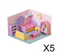 Confezione Da 2-6 Puzzle 3D Fai-da-te In Carta E Pannelli In Schiuma EPS,