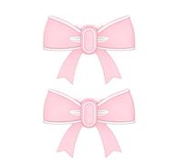 Confezione da 2 accessori per cuffie in silicone con fiocco, decorazioni per auricolari, compatibili con Tonies Toniebox 2