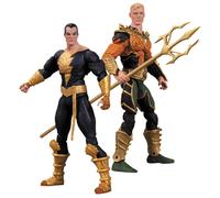 Confezione da 2 action figure di Injustice DC Comics Gods Among Us Aquaman vs Bl