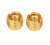 Confezione da 2 adattatori per asta per microfono, adattatore a vite da 5/8 "maschio a 3/8" femmina adattatore a vite per supporto microfono