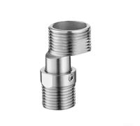 Confezione da 2 adattatori per rubinetto doccia a tenuta stagna, design regolabile e girevole, per esigenze di cucina e bagno (telescopico corto 304)