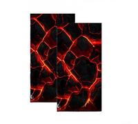 Confezione da 2 adesivi impermeabili in PET per montante B, con design 3D per la personalizzazione di portiere, resistenti alle intemperie, 50 x 25 cm, come mostrato (C)