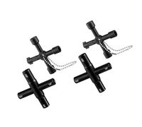 Confezione da 2 aiutanti multi direzionali per rubinetto, robusto telaio in acciaio, ideali per riparazioni domestiche e idrauliche