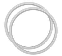 Confezione da 2 anelli di tenuta in silicone compatibili con pentole a pressione Instant Pot da 6 litri, anelli di ricambio in silicone per IP-DUO60, DUO50, LUX60, LUX50, CSG60, CSG50, per InstaPot da