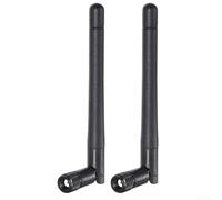 Confezione da 2 antenne da 433 MHz con RP per connettore maschio SMA guadagno 2dBi compatibile con trasmettitori e ricevitori wireless per il miglioramento del segnale