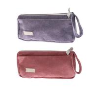 Confezione Da 2 Astucci Retrò, Astuccio Di Grande Capacità, Astuccio Carino, Astuccio Per Ragazze, Cancelleria Per Studenti, Materiale Didattico E Per Ufficio