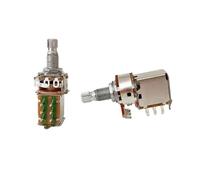 Confezione da 2 baionette bassi potenziometri divisi pentole coniche per chitarra basso volume accessori per il controllo del suono