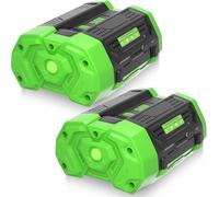 Confezione da 2 batterie BA2800 ad alta capacità da 5000 mAh di ricambio per batteria EGO 56 V compatibile con batteria EGO 5.0Ah utensili elettrici al litio compatibile con utensili elettrici BA4200