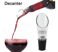 Confezione da 2 beccucci versatori aeratori per vino, struttura resistente con design elegante, esaltatore istantaneo del vino utilizzando u
