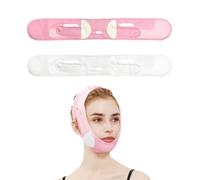 Confezione Da 2 Bende Per Il Viso, Bende Per Il Lifting Del Viso, Bende Per Il Sonno Del Viso, Bende Per Il Viso Morbide E Traspiranti, Accessori Per La Bellezza E La Cura Della Pelle