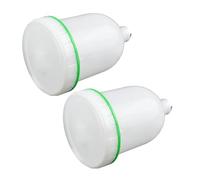 Confezione da 2 bicchieri di vernice industriale da 600 ml, adatti con spruzzatore, struttura in nylon robusto, adattatori in acciaio inox, facili da pulire, tazza spray per vernice