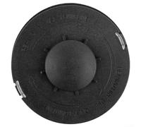 Confezione da 2 bobine di ricambio a doppia linea per decespugliatore elettrico GCET 4530, in nylon, diametro 1 4 mm, lunghezza 10 metri ciascuna, adatta per funzione di taglio automatico