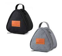 Confezione Da 2 Borsa Per Il Pranzo Triangolare, Borsa Portaoggetti Riutilizzabile, Borsa Piccola Per Il Pranzo, Borsa Termica, Borsa Per Il Pranzo, Adatta Per Viaggi, Palestra, Picnic, Lavoro