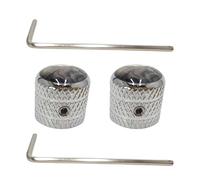 Confezione da 2 Bottoni Accordatori Estetici per Chitarre Potenziometro Set Per Aumentare L'Appello Visivo Su Strumenti Scenari