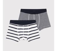 Confezione da 2 boxer 3-12 anni Blu 4 anni - 102 cm A righe